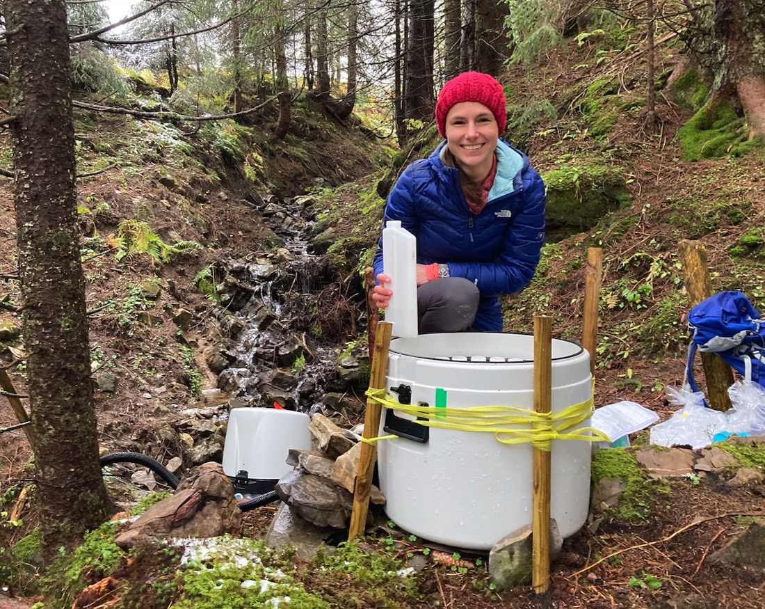 Environmental fieldwork and water monitoring.